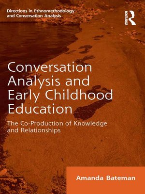 cover image of Conversation Analysis and Early Childhood Education